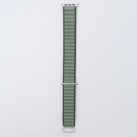 Curea din nailon pentru Apple Watch 1/2/3/4/4/5/6/6/7/8/SE/ULTRA 42/44/45/49mm, verde