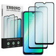 2x sticlă călită pentru Xiaomi Redmi Note 8T, ERBORD 3D pentru întregul display