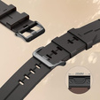 Curea din piele Quickfit pentru ceasurile Garmin Fenix 5X/6X/6X PRO/7X