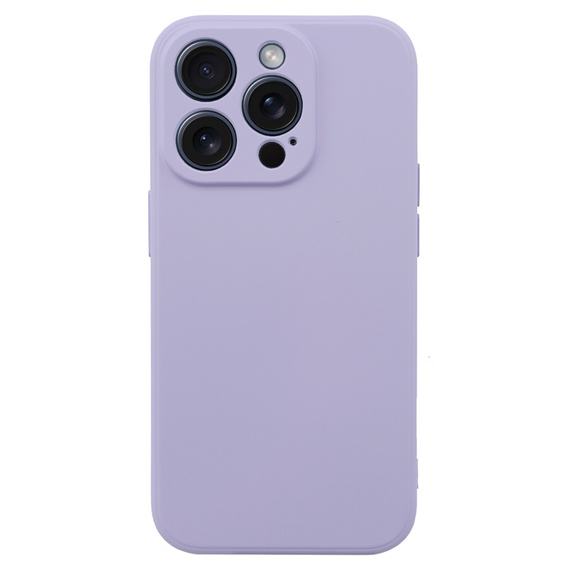 Husa pentru iPhone 15 Pro Max, Silicone Lite, violet