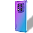 Husa pentru Xiaomi Redmi Note 14 Pro+, Gradient Dropproof, Violet / albastru