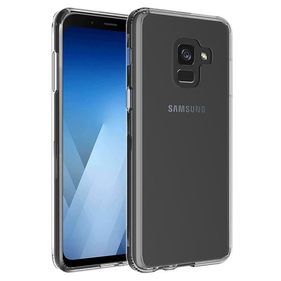 Huse pentru Samsung Galaxy A8 2018, Fusion Hybrid, transparentă