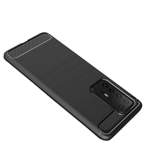 Huse pentru Huawei P40 Pro, Carbon, negru