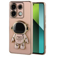 Carcasă pentru Xiaomi Redmi Note 13 Pro 5G, Astronaut, roz + sticlă călită 9H