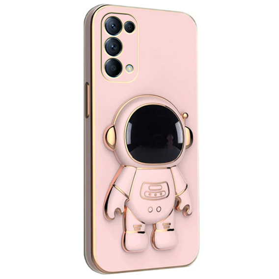 Huse pentru Oppo Reno5 Z/ A94 5G, Astronaut, roz