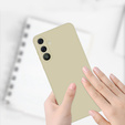 Husa pentru Samsung Galaxy A36 5G, Silicone Lite, bej