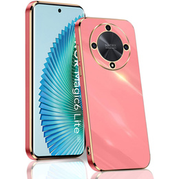 Husă pentru Honor Magic 6 Lite 5G, Glamour CamShield, roșu
