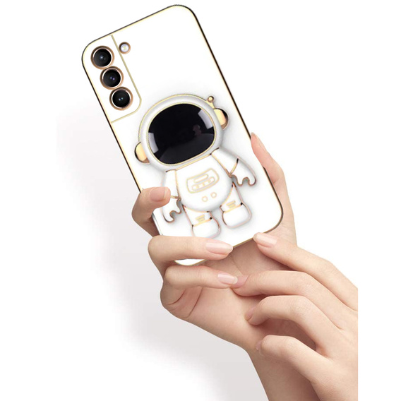 Huse pentru Samsung Galaxy S22 Plus, Astronaut, alb