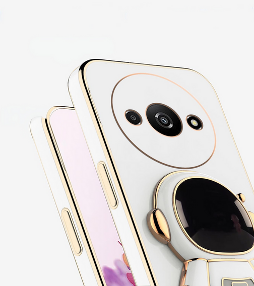 Huse pentru Xiaomi Redmi A3, Astronaut, alb