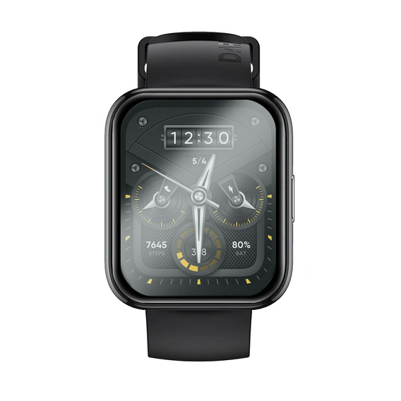 2x ERBORD Hybrid Glass pentru Realme Watch 3 Pro