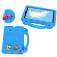 Husă pentru copii pentru iPad mini 7.9" 2019/2015/2014/2013/2012 (5/4/3/2/1 gen.), Cute Patterns, cu suport, albastru