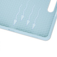 Husă pentru Samsung Galaxy Tab S10+ Plus, Smartcase cu spațiu pentru stylus, albastru