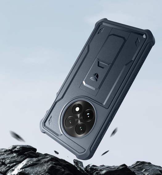 Husă blindată pentru OnePlus 13, Dexnor Full Body (Two Frames), albastru