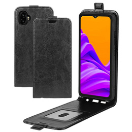 Cu clapetă pentru Samsung Galaxy Xcover 7 Pro, Flip, negru
