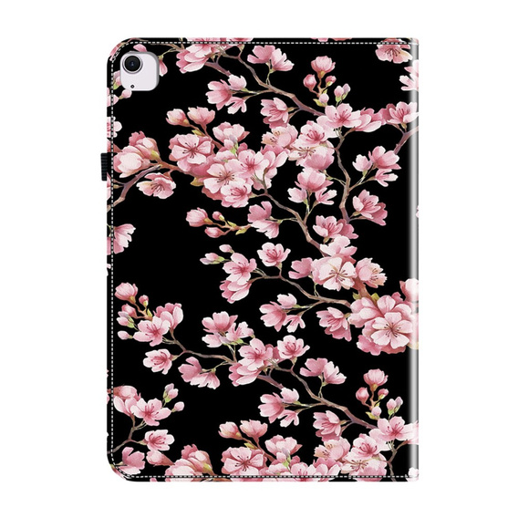 Husă pentru Apple iPad Air 13" 6 gen. 2024 (A2836, Smartcase, plum blossom