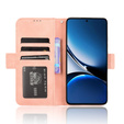 Cu clapetă pentru Xiaomi Poco X7 Pro 5G, Card Slot, roz