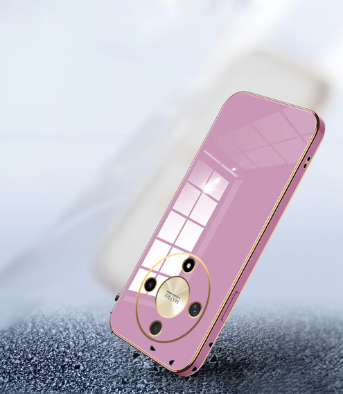 Husă pentru Honor Magic 6 Lite 5G, Glamour CamShield, violet