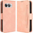 Cu clapetă pentru T Phone 3 5G, Card Slot, roz