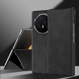 Husă cu clapetă pentru Honor Magic V3 5G, textură Wallet Nappa, negru