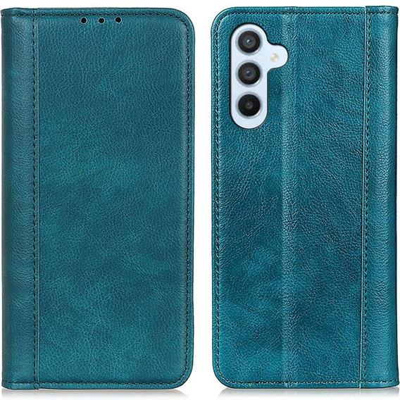 Huse pentru Google Pixel 8 Pro, Wallet Litchi Leather, verde