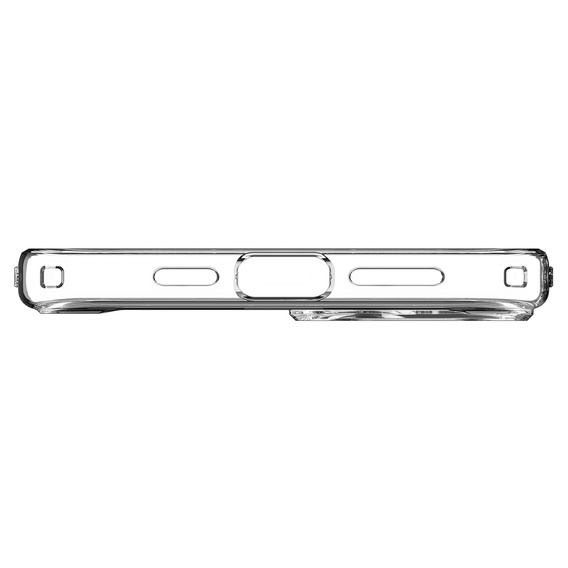 Carcasa Spigen pentru iPhone 15, Ultra Hybrid, transparentă + sticlă temperată 9H