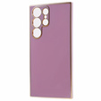 Husă pentru Samsung Galaxy S24 Ultra, Glamour CamShield, violet