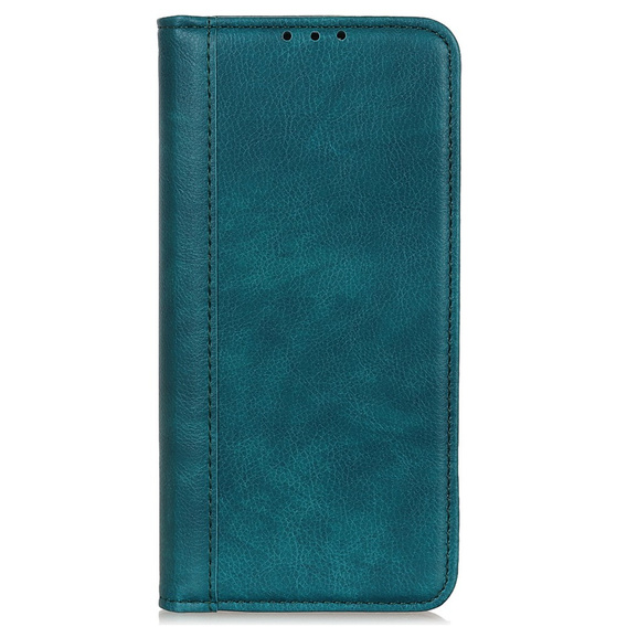 Huse pentru Xiaomi Redmi Note 13 Pro+, Wallet Litchi Leather, verde