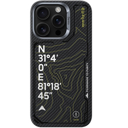 BENKS Kevlar Magnetic Armor Air Kevlar 600D Summit Kangrinboque 0065 la cazul MagSafe pentru iPhone 16 Pro