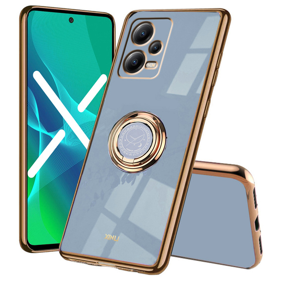 Huse pentru POCO X5 Pro 5G, Electro Ring, albastru
