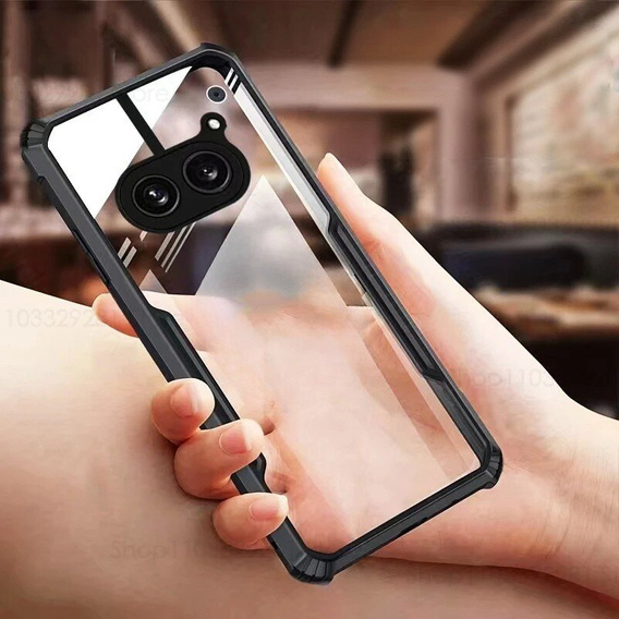 Huse pentru Nothing Phone 2a, AntiDrop Hybrid, negru