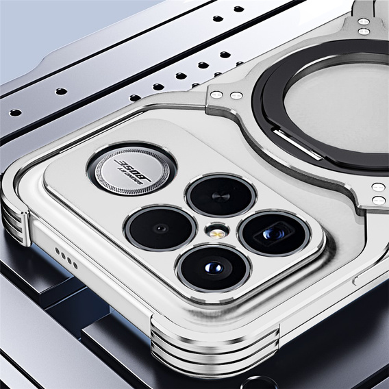 Carcasă metalică cu magnet și suport pentru Xiaomi Poco F8 Ultra