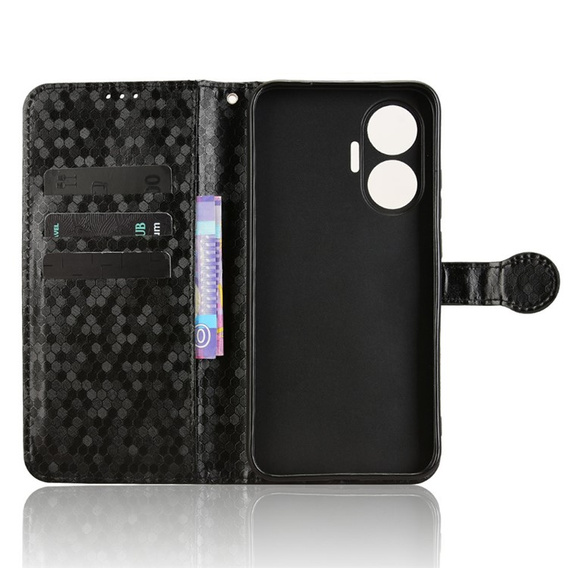 Wallet Rhombus flip caz pentru Xiaomi Poco F7 5G