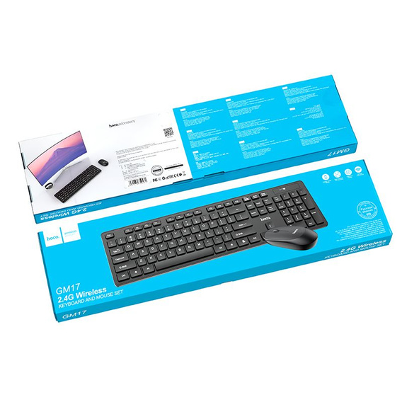 Tastatură și mouse wireless Hoco GM17