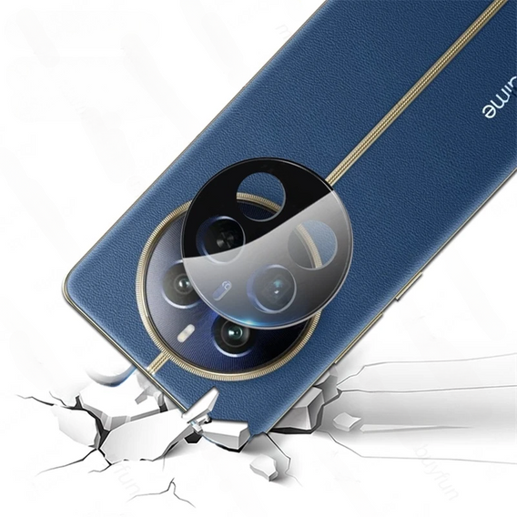 Sticlă temperată pentru camera foto pentru Realme 12 Pro 5G / 12 Pro+ 5G, negru