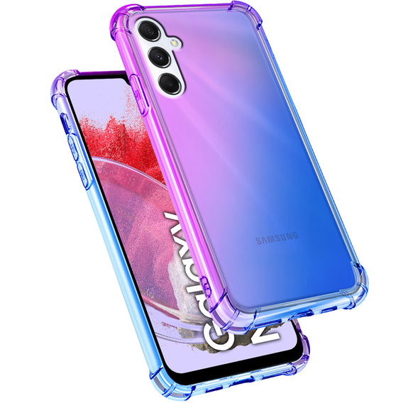 Husa pentru Samsung Galaxy M34 5G, Gradient Dropproof, Violet / albastru