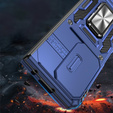 Husă blindată pentru Samsung Galaxy Z Fold6 5G, CamShield Slide, albastru