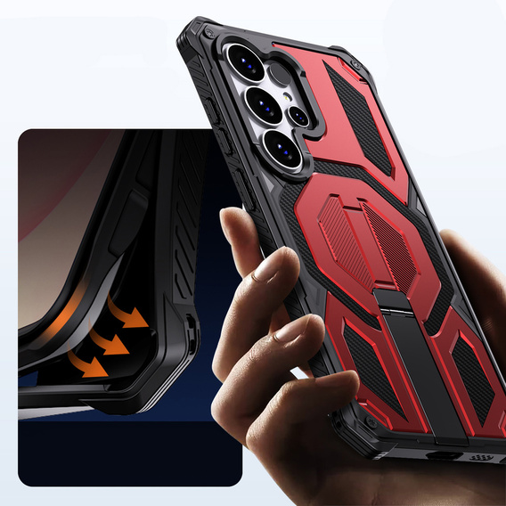 Husă de protecție compatibilă cu MagSafe, cu suport pentru Samsung Galaxy S26 Ultra