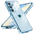 Huse pentru Samsung Galaxy S25 FE, Electro heart, albastru
