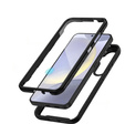 Carcasă pentru Samsung Galaxy S24, Shockproof, cu folie, negru