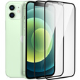 2x sticlă ceramică ERBORD Hybrid Glass pentru iPhone 12 Mini