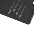 Husă pentru Samsung Galaxy Tab S10 Ultra, Smartcase cu spațiu pentru stylus, gri