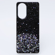 Huse pentru Oppo A58 4G, Glittery, negru