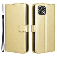 Cu clapetă pentru T Phone 2 5G, Crazy Horse Wallet, de aur