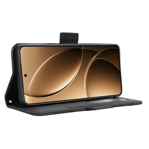 Cu clapetă pentru Xiaomi Poco F7 Pro, Card Slot, negru