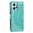 Cu clapetă pentru Xiaomi Redmi Note 12 4G, Mandala, verde