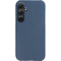 Husă din piele pentru Samsung Galaxy A54, Genuine Leather, albastru