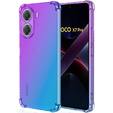 Husa pentru Xiaomi Poco X7 Pro 5G, Gradient Dropproof, Violet / albastru