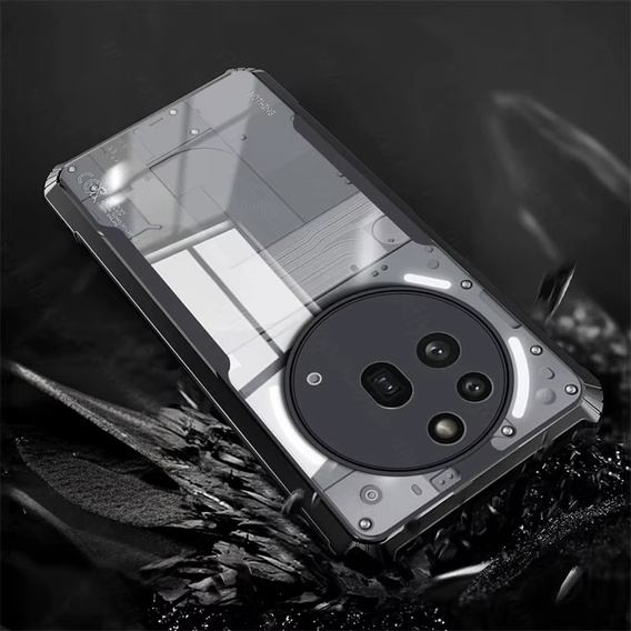 Huse pentru Nothing Phone 3A Pro, AntiDrop Hybrid, negru