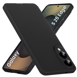 Caz subțire pentru Samsung Galaxy S25 Edge, Slim, negru