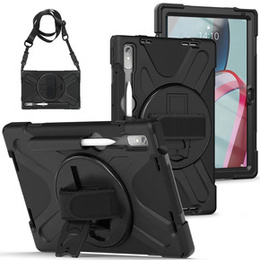 Husa blindată pentru Lenovo Tab P11 Pro Gen 2 TB132FU TB132XU 11.2", carcasă de protecție 360 cu slot pentru stylus, negru